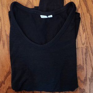 Womens Gap Black Long Sleeve Shirt